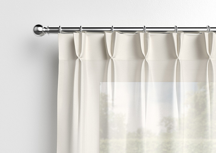 Pavia Voile, Cream Breeze - Made to Measure Curtains - Image 11